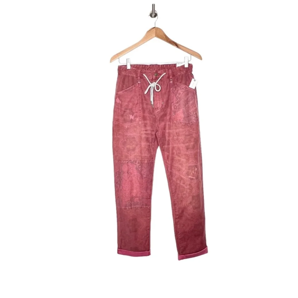 Anthropologie Pilcro The Trailblazer Patchwork Pants-XS - Picture 5 of 8